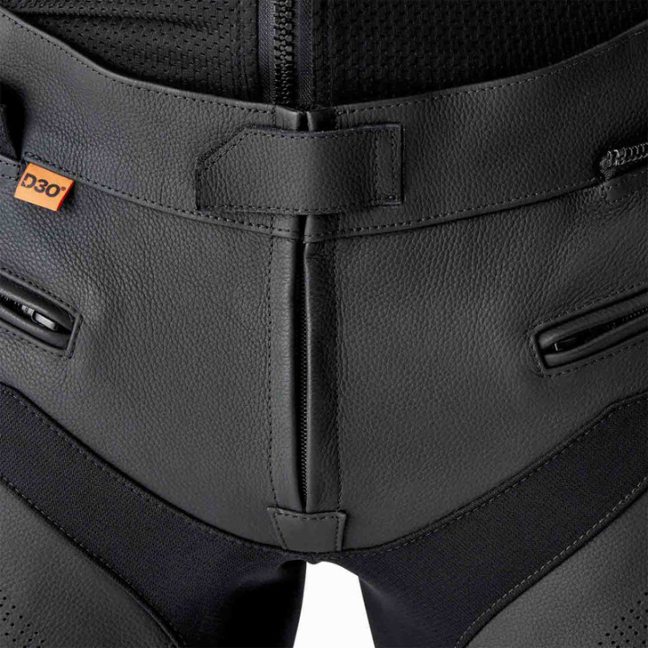 Pantalon RST S1 D3O cuir court - noir | Oxmoto