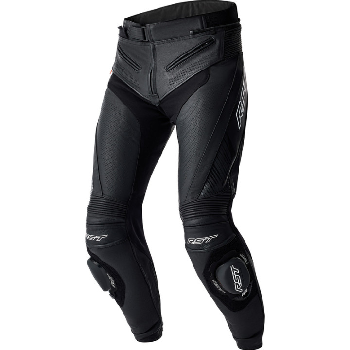 Pantalon RST Tractech Evo D3O cuir - noir/blanc | Oxmoto