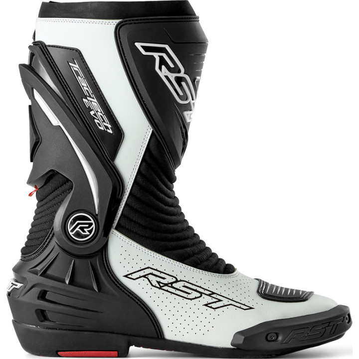 Bottes RST TracTech Evo D3O femme - noir/blanc | Oxmoto