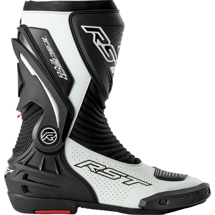 Bottes RST TracTech Evo D3O - noir/blanc | Oxmoto