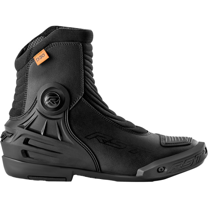 Bottes RST TracTech Evo D3O Short Waterproof - noir | Oxmoto