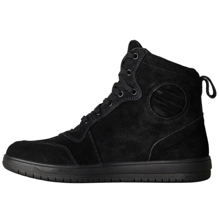 Bottes RST Hi-Top - suède noir | Oxmoto