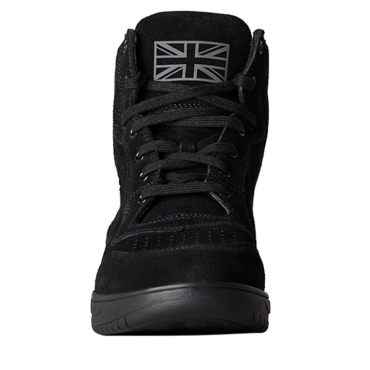Bottes RST Hi-Top - suède noir | Oxmoto