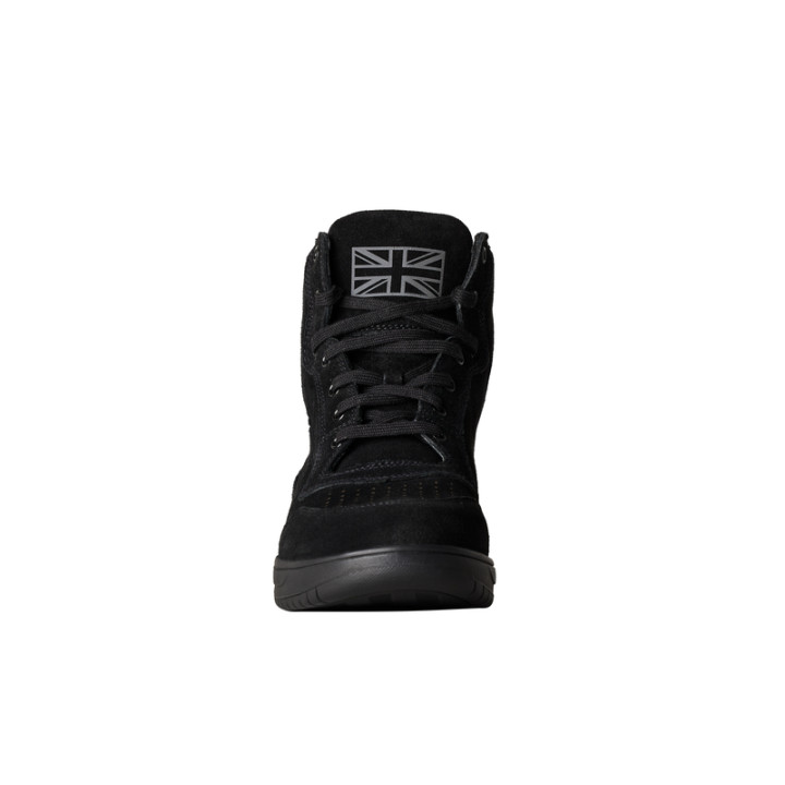 Bottes RST Hi-Top femme - suède noir | Oxmoto