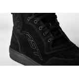 Bottes RST Hi-Top femme - suède noir | Oxmoto