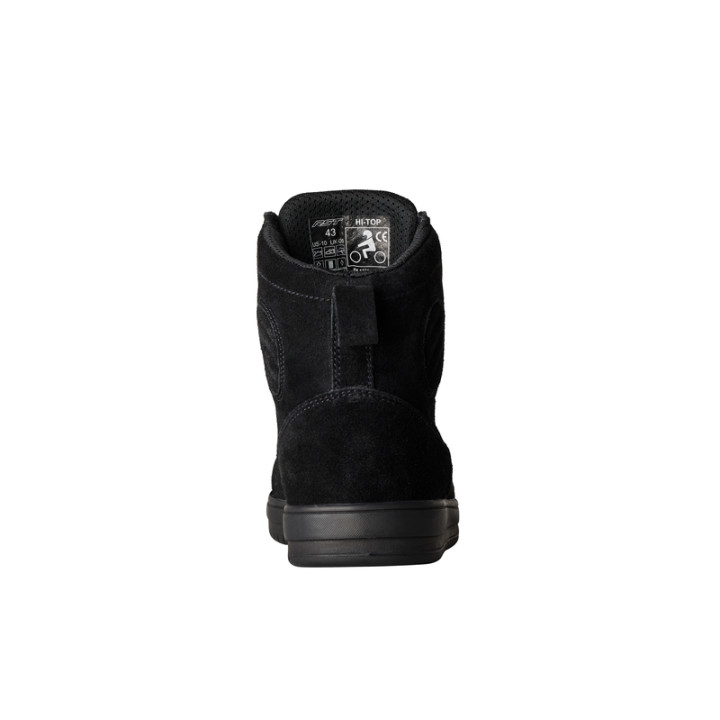 Bottes RST Hi-Top femme - suède noir | Oxmoto