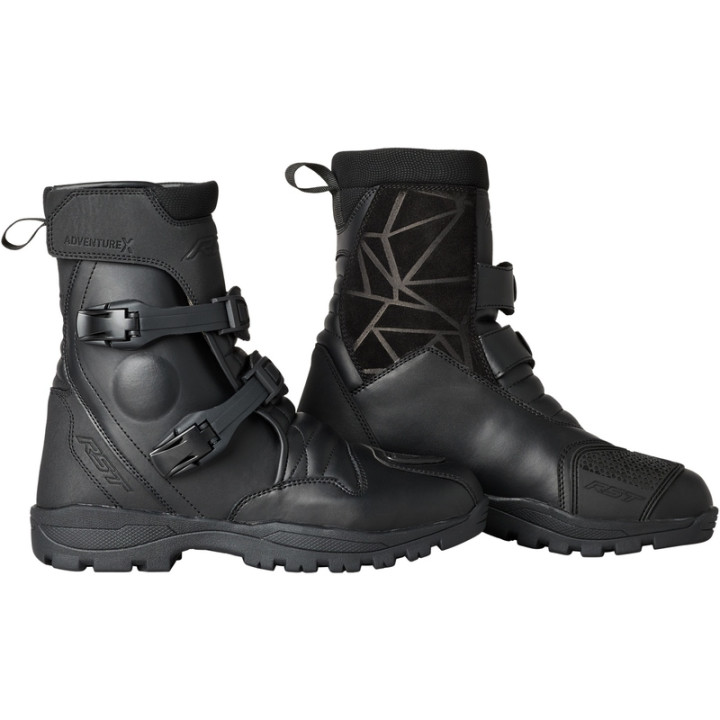 Bottes RST ADV-X mid waterproof CE - Noir | Oxmoto