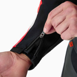 Veste RST Tractech Evo D3O cuir - noir/rouge | Oxmoto