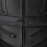 Veste RST Tractech Evo D3O cuir - noir/rouge | Oxmoto