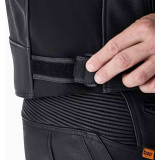 Veste RST Tractech Evo D3O cuir - noir/blanc | Oxmoto