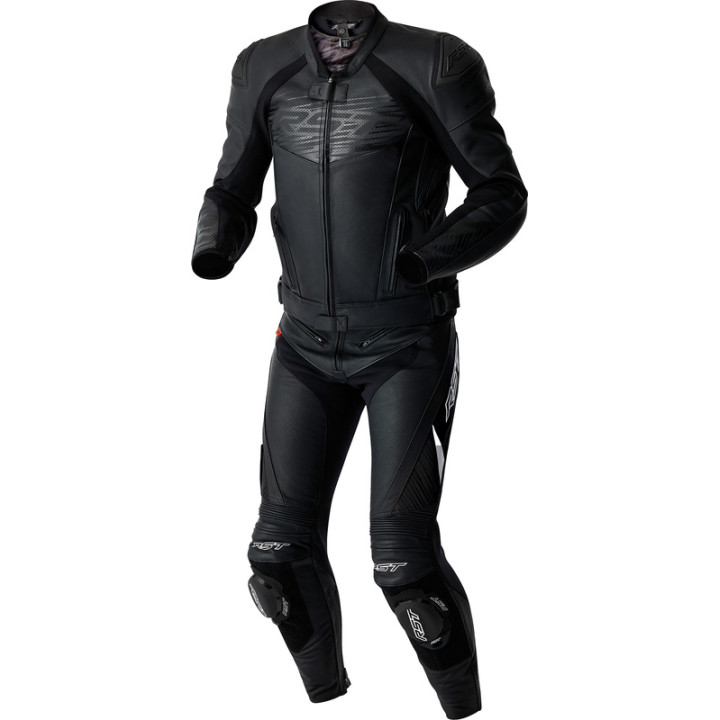 Veste RST Tractech Evo D3O cuir - noir | Oxmoto