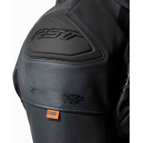Veste RST Tractech Evo D3O cuir - noir | Oxmoto