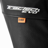 Veste RST Tractech Evo D3O cuir - noir/bleu | Oxmoto