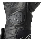 Gants RST Freestyle 3 D3O - noir/blanc | Oxmoto