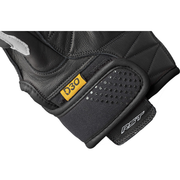 Gants RST Freestyle 3 D3O - noir/blanc | Oxmoto