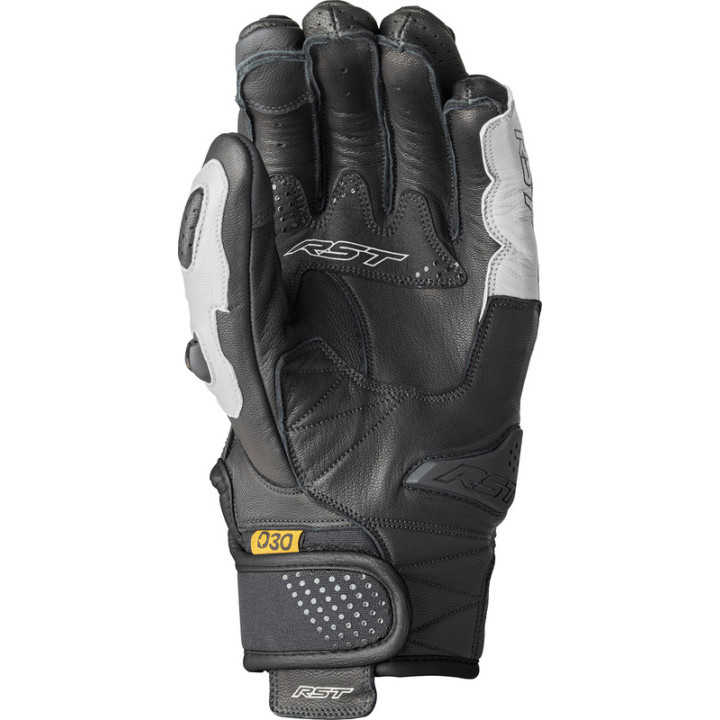 Gants RST Freestyle 3 D3O - noir/blanc | Oxmoto