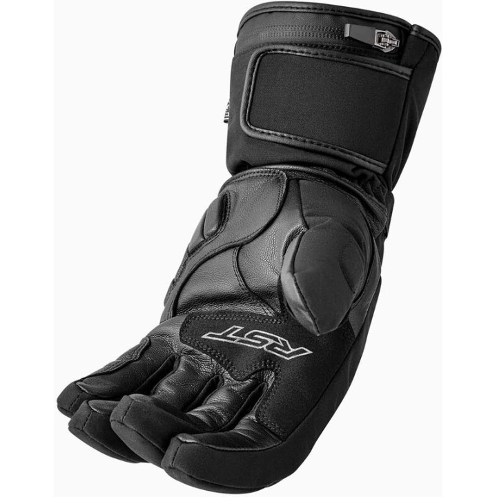 Gants chauffants RST Axiom Heated Waterproof - noir | Oxmoto