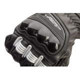 Gants RST Pilot CE cuir - noir/blanc | Oxmoto