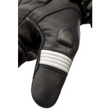 Gants RST Pilot CE cuir - noir/blanc | Oxmoto
