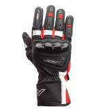Gants RST Pilot CE cuir - noir/rouge/blanc | Oxmoto