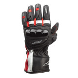 Gants RST Pilot CE cuir - noir/rouge/blanc | Oxmoto