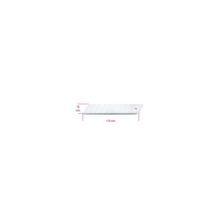 Etui de 10 lames sécables 18 mm Beta pour 1771 et 1771BM