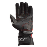 Gants RST Pilot CE cuir - noir/rouge/blanc | Oxmoto