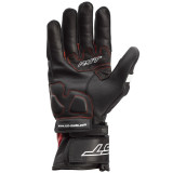 Gants RST Pilot CE cuir - noir/rouge/blanc | Oxmoto