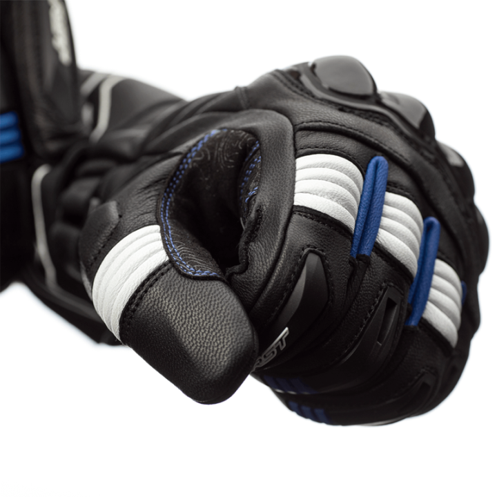 Gants RST Pilot CE - noir/bleu/blanc | Oxmoto