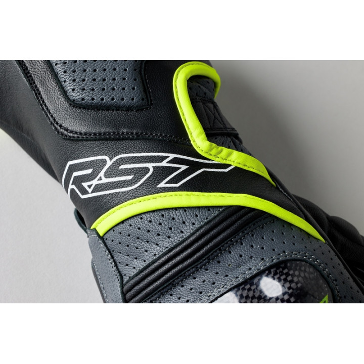 Gants RST Fulcrum homme CE - jaune fluo | Oxmoto