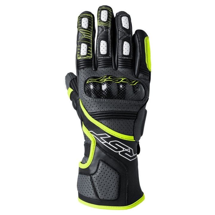 Gants RST Fulcrum homme CE - jaune fluo | Oxmoto