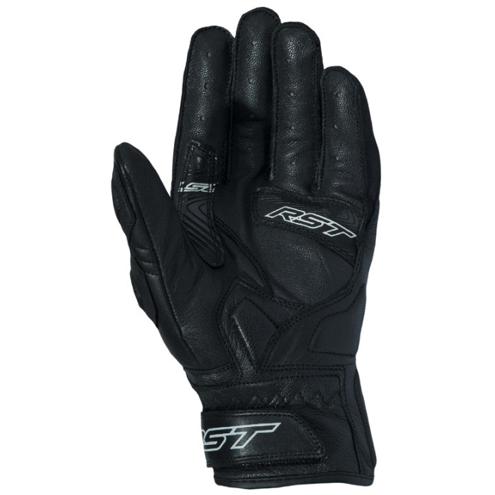 Gants RST Stunt 3 CE cuir/textile - noir | Oxmoto