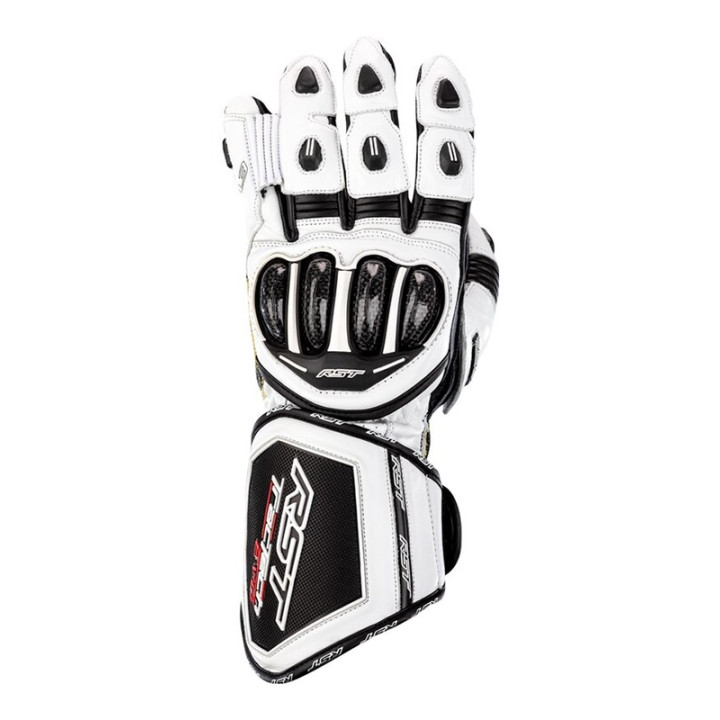 Gants femme RST TracTech Evo 4 - blanc/blanc/noir | Oxmoto
