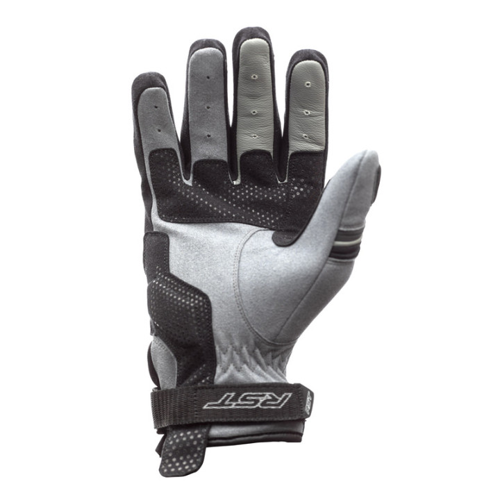 Gants RST Adventure-X CE cuir - gris | Oxmoto