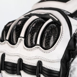 Gants RST TracTech Evo 4 cuir - blanc/noir | Oxmoto