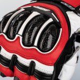Gants RST TracTech Evo 4 cuir - rouge/blanc/noir | Oxmoto