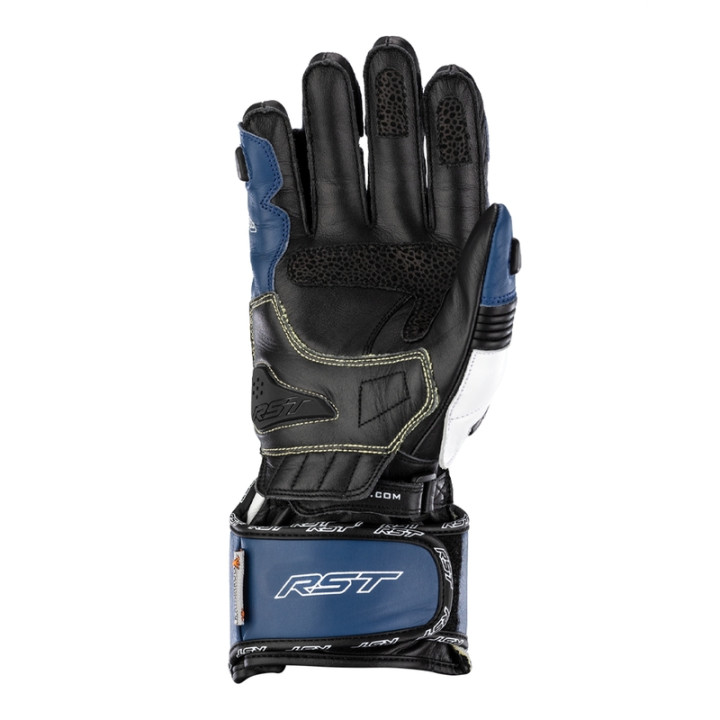 Gants RST TracTech Evo 4 cuir - bleu/blanc/noir | Oxmoto