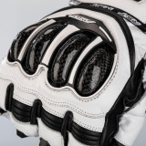 Gants RST TracTech Evo 4 cuir - blanc/noir | Oxmoto