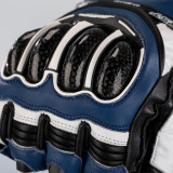 Gants RST TracTech Evo 4 cuir - bleu/blanc/noir | Oxmoto
