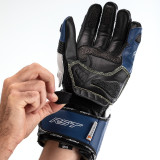 Gants RST TracTech Evo 4 cuir - bleu/blanc/noir | Oxmoto
