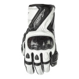 Gants RST Ladies Stunt 3 CE femme cuir/textile - blanc