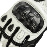 Gants RST Ladies Stunt 3 CE femme cuir/textile - blanc