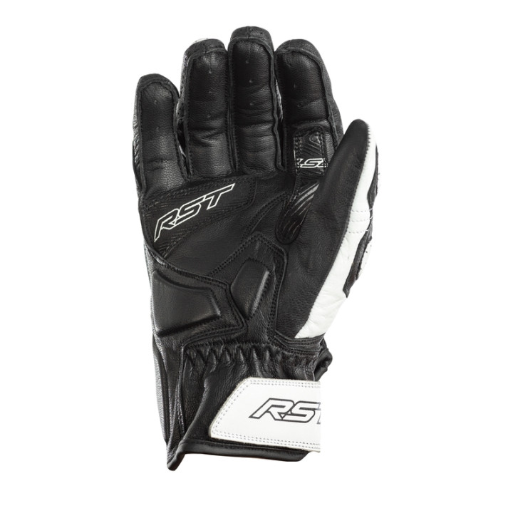 Gants RST Ladies Stunt 3 CE femme cuir/textile - blanc