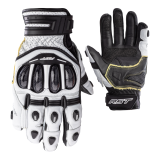 Gants RST TracTech Evo 4 Short - blanc/noir | Oxmoto