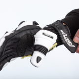 Gants RST TracTech Evo 4 Short - blanc/noir | Oxmoto