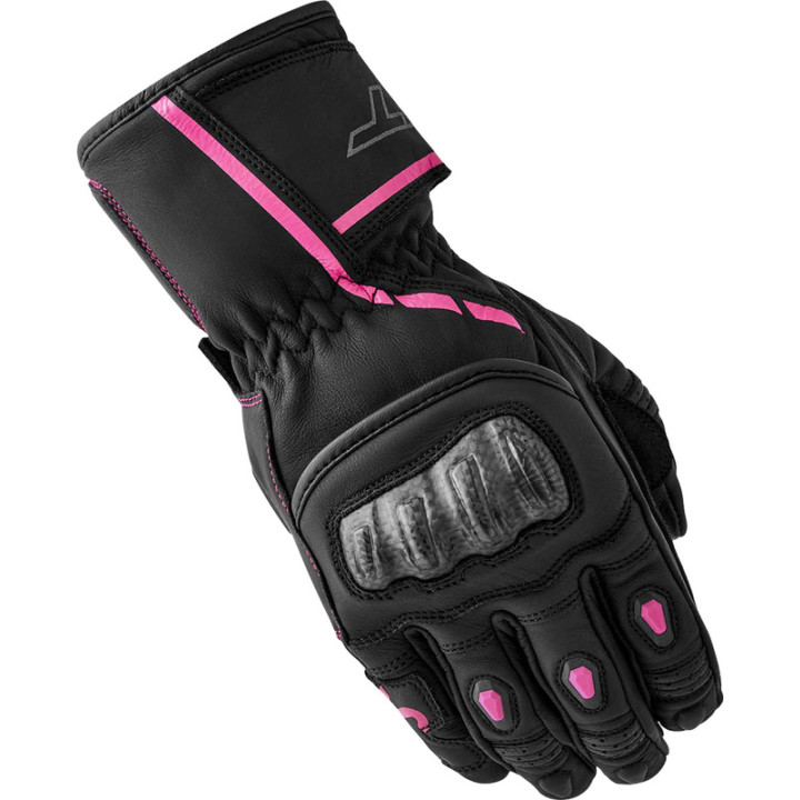 Gants RST S1 femme - noir/rose | Oxmoto