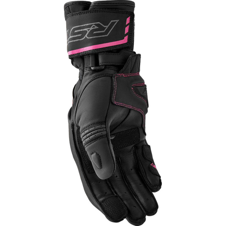 Gants RST S1 femme - noir/rose | Oxmoto