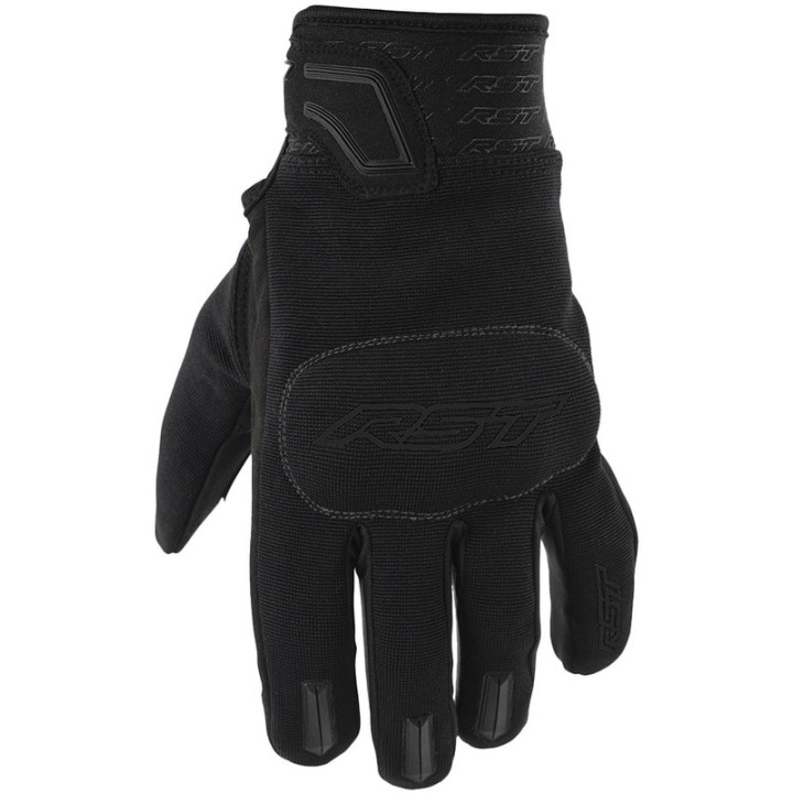 Gants RST Rider CE textile - noir mat | Oxmoto