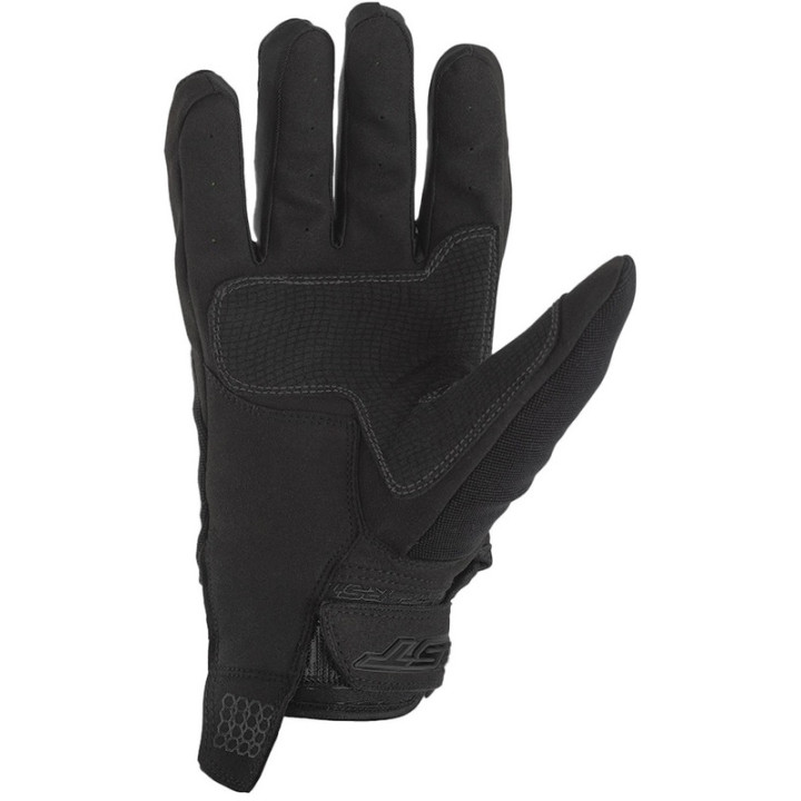 Gants RST Rider CE textile - noir mat | Oxmoto