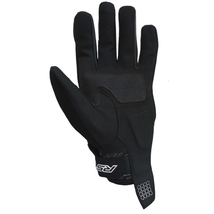 Gants RST Rider CE textile - noir | Oxmoto